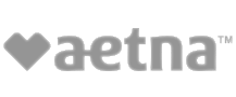 Aetna logo with heart symbol.
