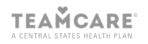 TeamCare logo and tagline for health plan