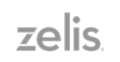 Zelis logo in gray color.